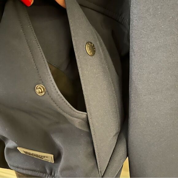 Men’s Levi Strauss Soft Shell Sherpa Lined Hooded Jacket, Navy, XXL, NWT - Picture 8 of 9